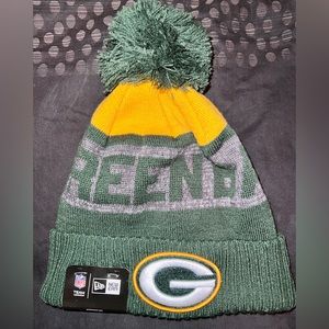 🛍️🏈2/$35!!!🛍️ Green Bay Packers NFL Knit Beanie - Removable Tassel